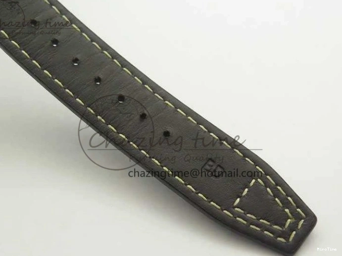 MIROTIME 0318 TimelessDesign Big Pilot IW510301 Satin-Polished SS YLF Best Edition Black Dial On Leather Strap A 7213